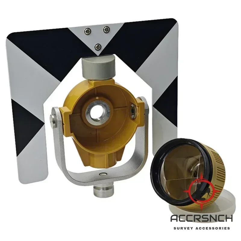 ACCR Reflective Prism, Surveying Reflector for Japanese Sokk-IA Top-Con Nikon Total Station System, Land Surveying Equipment