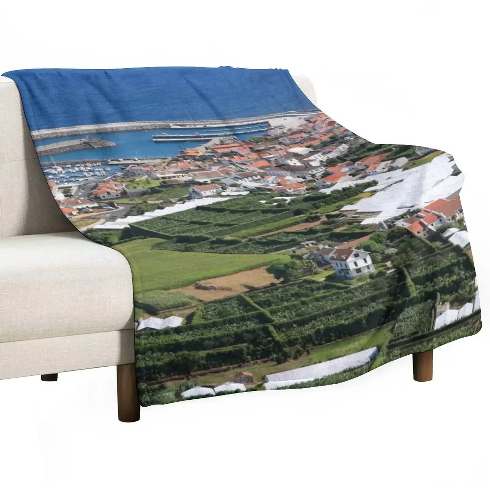 

Vila Franca do Campo, Azores Throw Blanket halloween Bed linens Luxury Designer Blankets