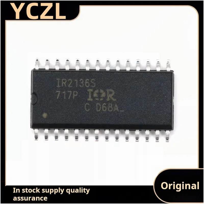 5 peças ir2136strpbf SOIC-28 600v driver de portão trifásico chip ic original remendo genuíno