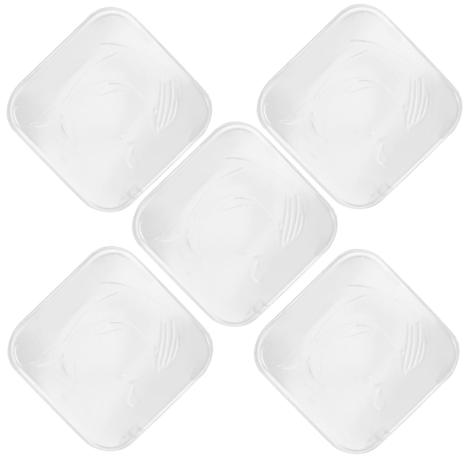 

6 Pcs Thick Silicone Knob Stoppers Clear Whale Pattern Anti Collision Wall Guards Handle Protectors Child Safety Door Crash Pads