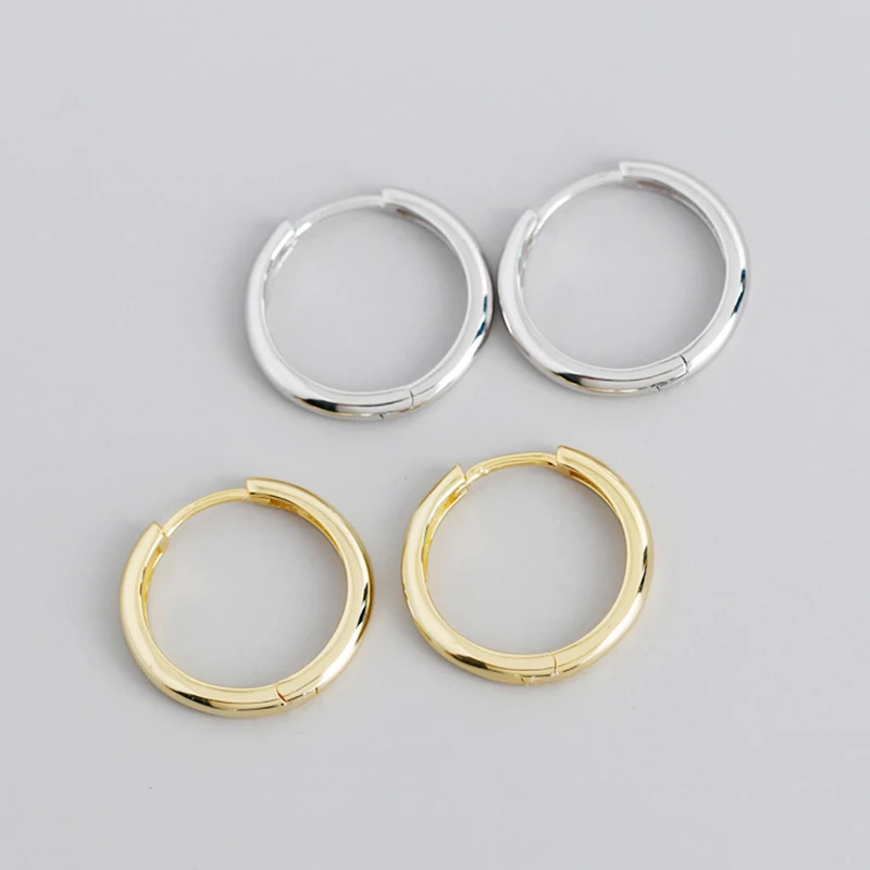 Stainless Steel CZ Crystal Ear Studs Black Silver Color Earrings Stone Surgical Steel Cubic Zirconia Helix Women Accessories