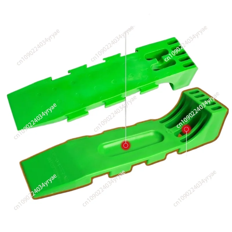 4PCS Trailer Interlocking Plastic Tire Skates For Ramp Wrecker Operations
