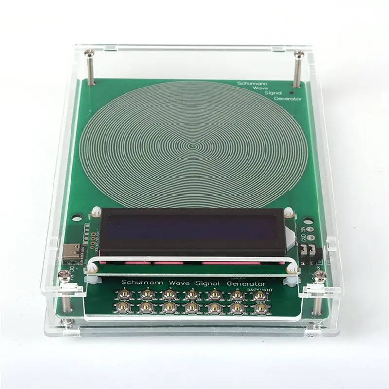 T31C-Healing Device 0.1-99999Hz Schumann Resonance Generator With Adjustable Frequency Antenna Plate Sine Wave Output