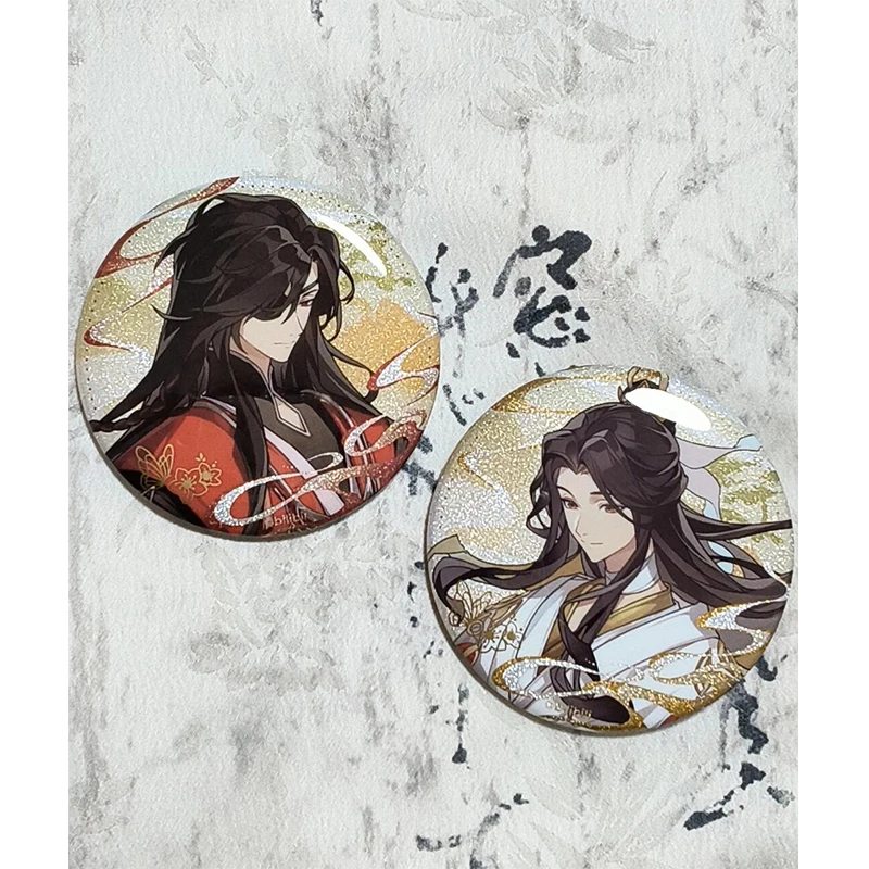 Anime Heaven Official's Blessing Hua Cheng Xie Lian Cosplay Backpack Decoration Cartoon Student Badge Idea Birthday Xmas Gift