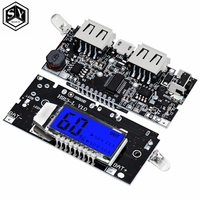 Dual USB 5V 1A 2.1A Mobile Power Bank 18650 Battery Charger PCB Power Module Accessories For Phone DIY New LED LCD Module Board