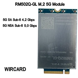 RM502Q-GL 5G Sub-6 GHz M.2 Cat20 NR NSA moduł LTE 4G moduł