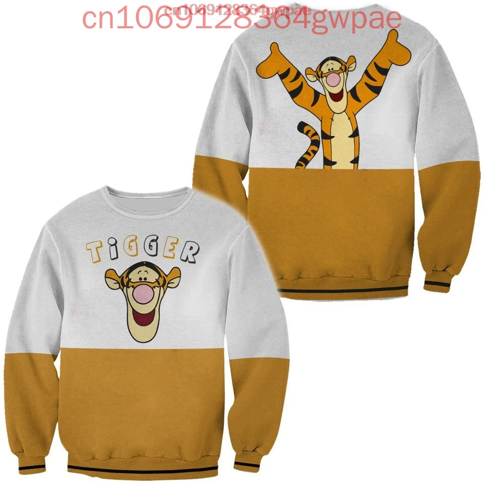 Winnie the Pooh Tigger Ugly Sweater Disney Ugly Christmas Sweater Xmas Gifts Fashion Ugly Christmas Sweater