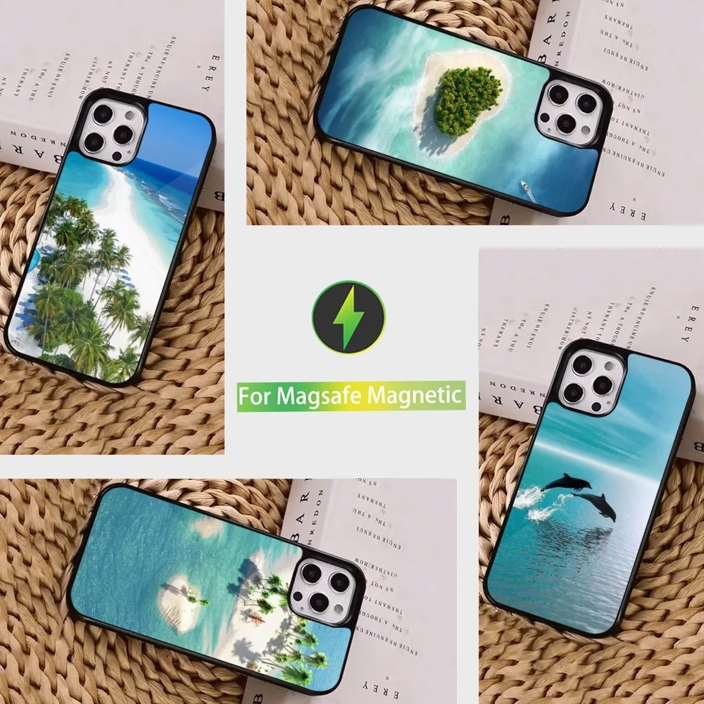 

Travel Map MALDIVES Phone Case For iPhone 16,15,14,13,12,11,Pro,Max,Plus,Mini, Magsafe,Magnetic Wireless Charging Case
