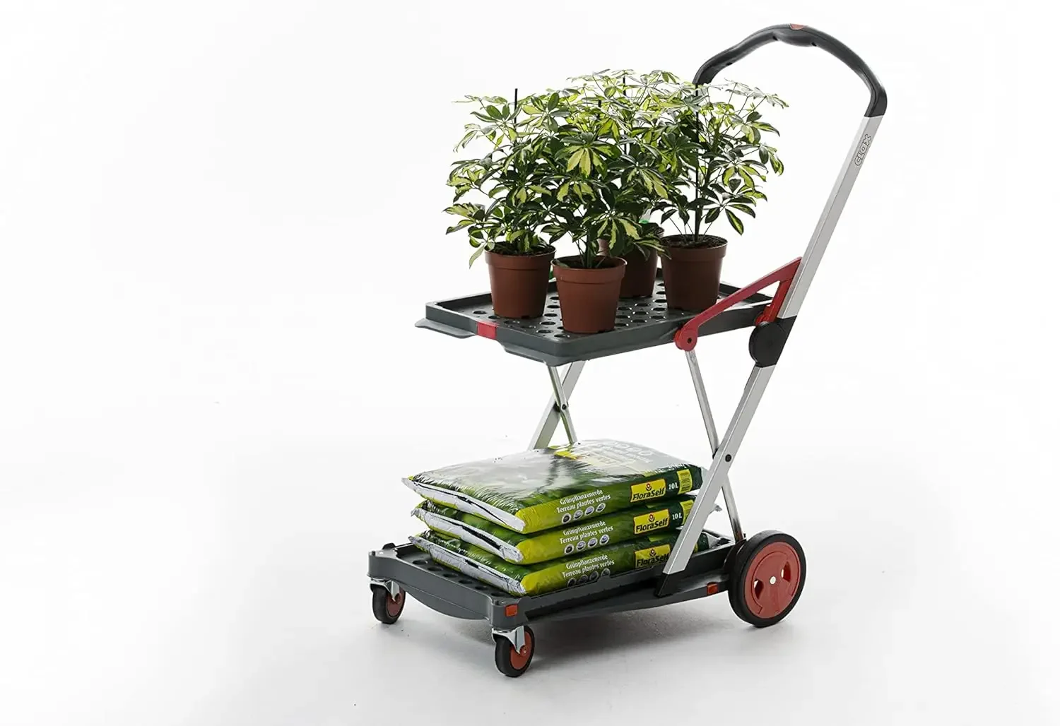 CLAX® The Original | Made in Germany | Multi use Functional Collapsible Carts | Mobile Folding Trolley