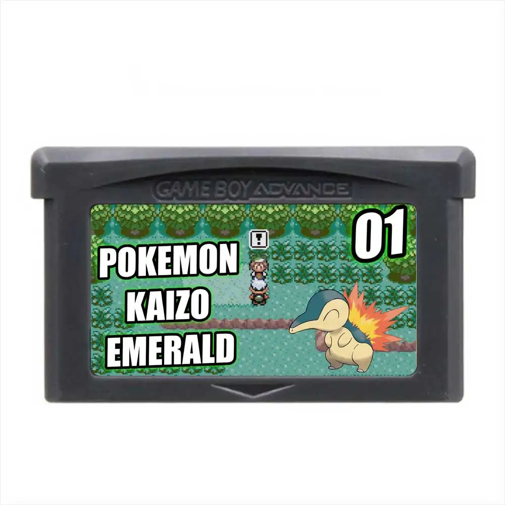

Английская игровая карта GBA RTC Pokemon Emerald Kaizo