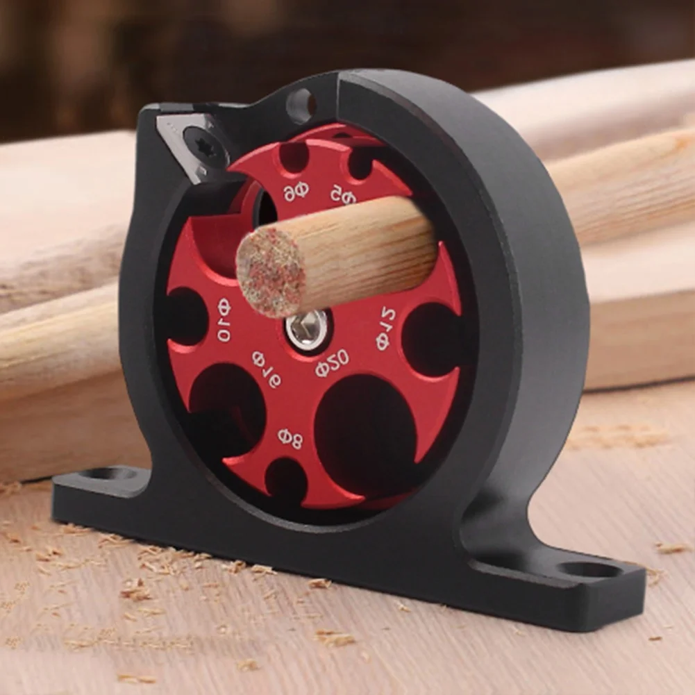 9 Holes Woodworking Round Bar Drilling Tool For Square To Round For DIY Craft Projects And Furniture Making Supplies