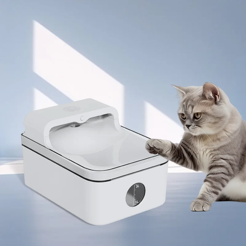 

Wifi APP OEM Large Capacity 3.3L Water Tank Feeder Automatic Pet Fountain Water Dispenser For Cat And Dogs