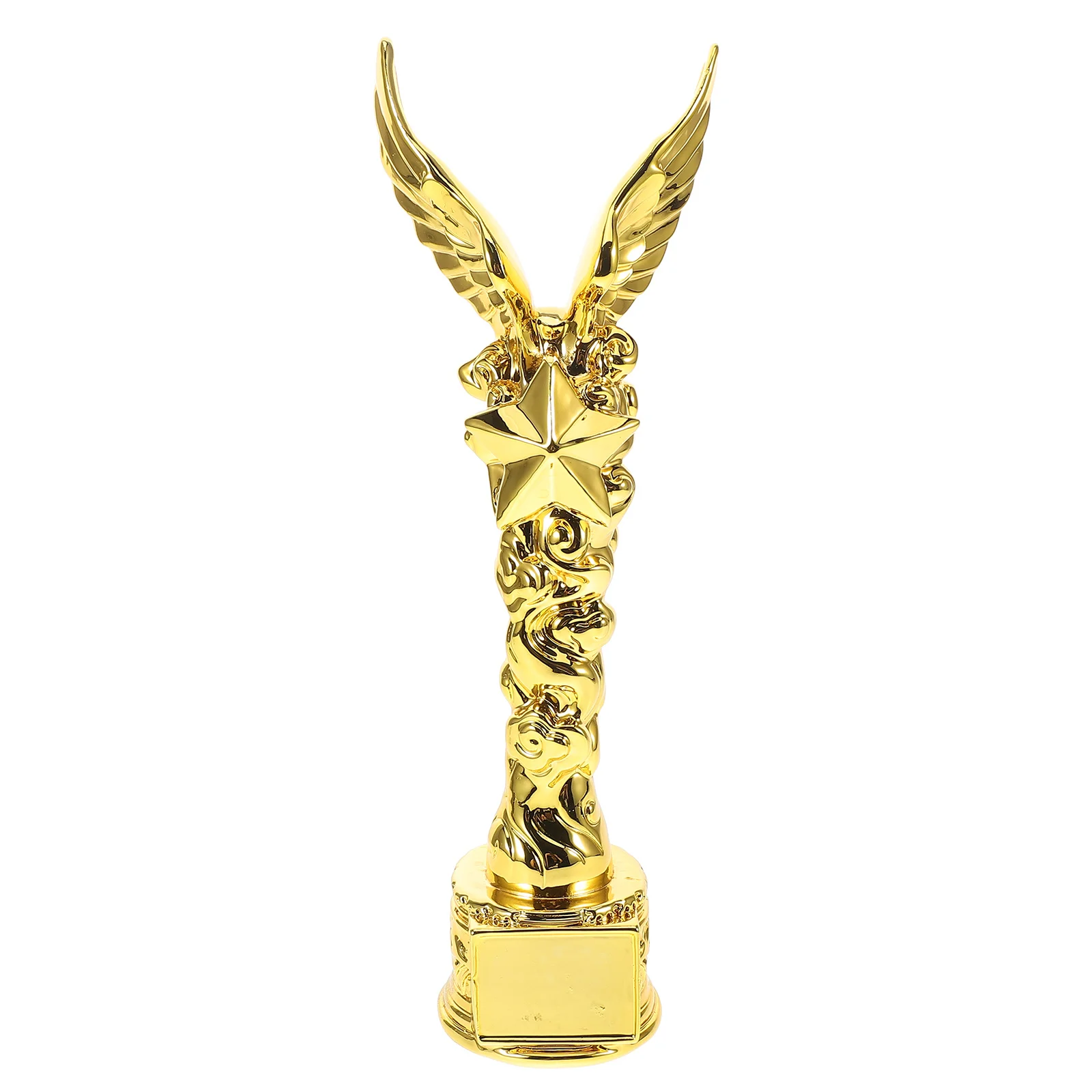 

Unique Resin Trophy Creative Electroplated Award for Football Soccer Celebration Trophy Awards