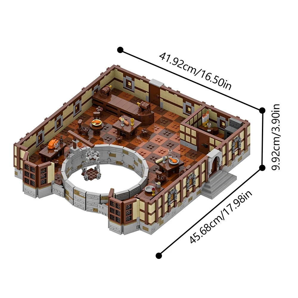 Gobricks MOC The Yawning Portal Bouwstenen Horror Games Dungeons Model Film Karakter Bricks Gemonteerd Speelgoed Kinderen Gift