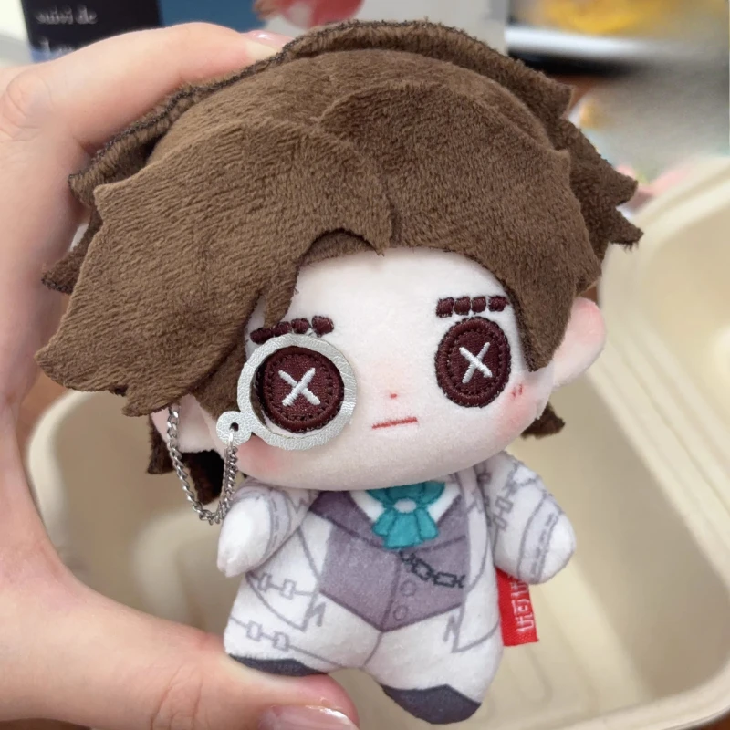 

10cm Anime Game Identity V Novelist Orpheus Kawaii Cosplay Cotton Doll NuNu Body Cartoon Mini Soft Plushie Toy Figures Fans Gift