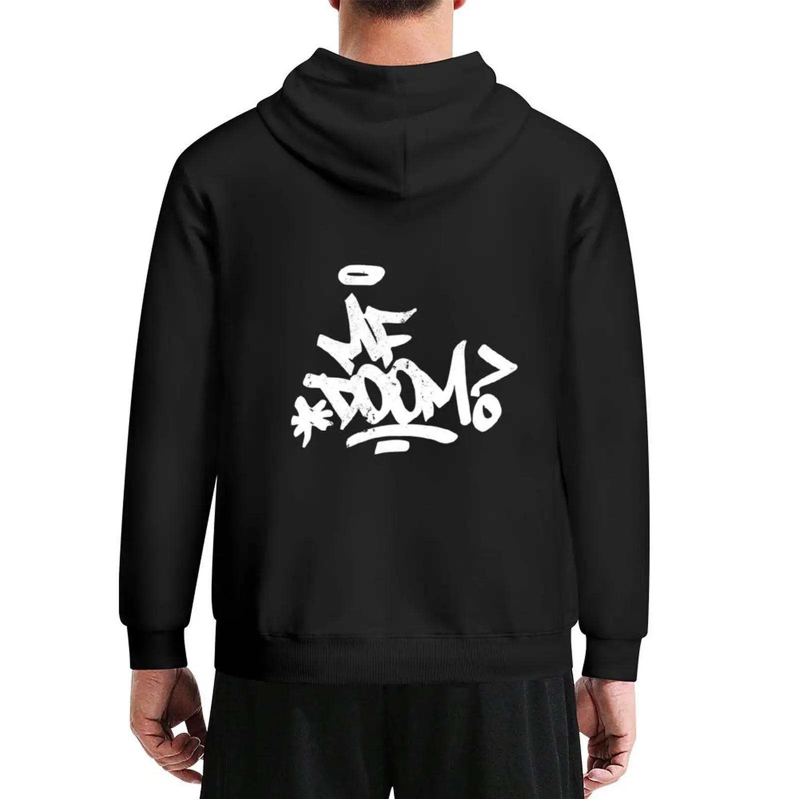 

M.F D.O.O.M signature Hoodie men's sweat-shirt set fashion men korean clothes autumn anime hoodie