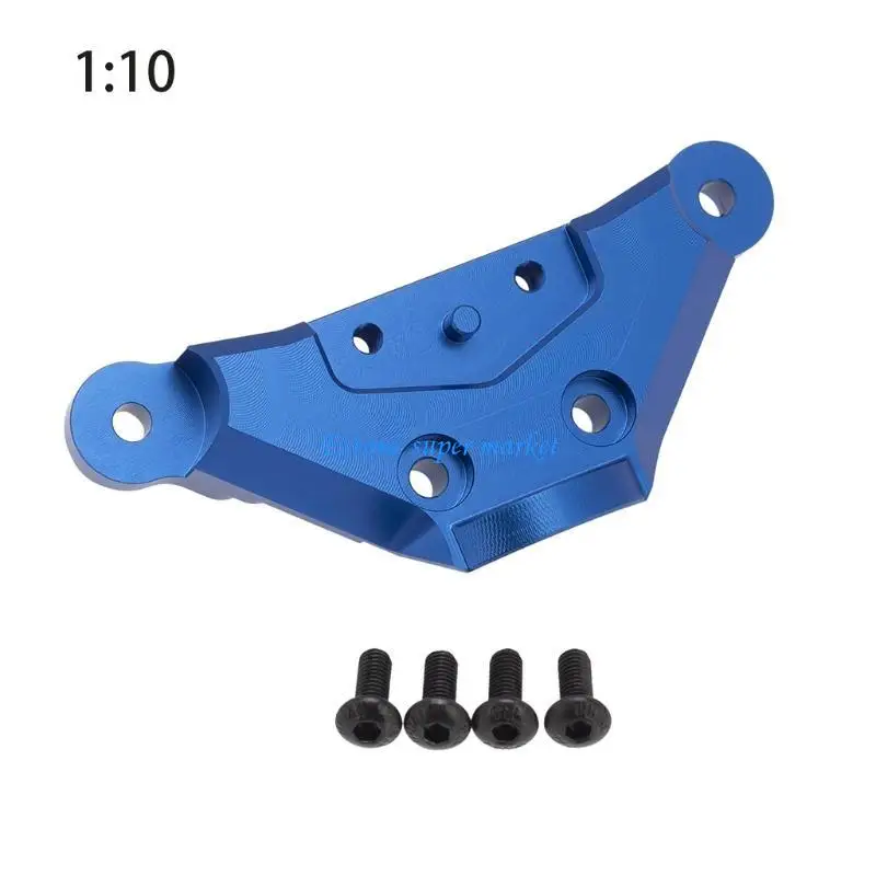 090B ノベルティリモコンカーフロントケースマウントカバー金属部品モデル 1/10 カーパーツフロント & リア右ハブカバー