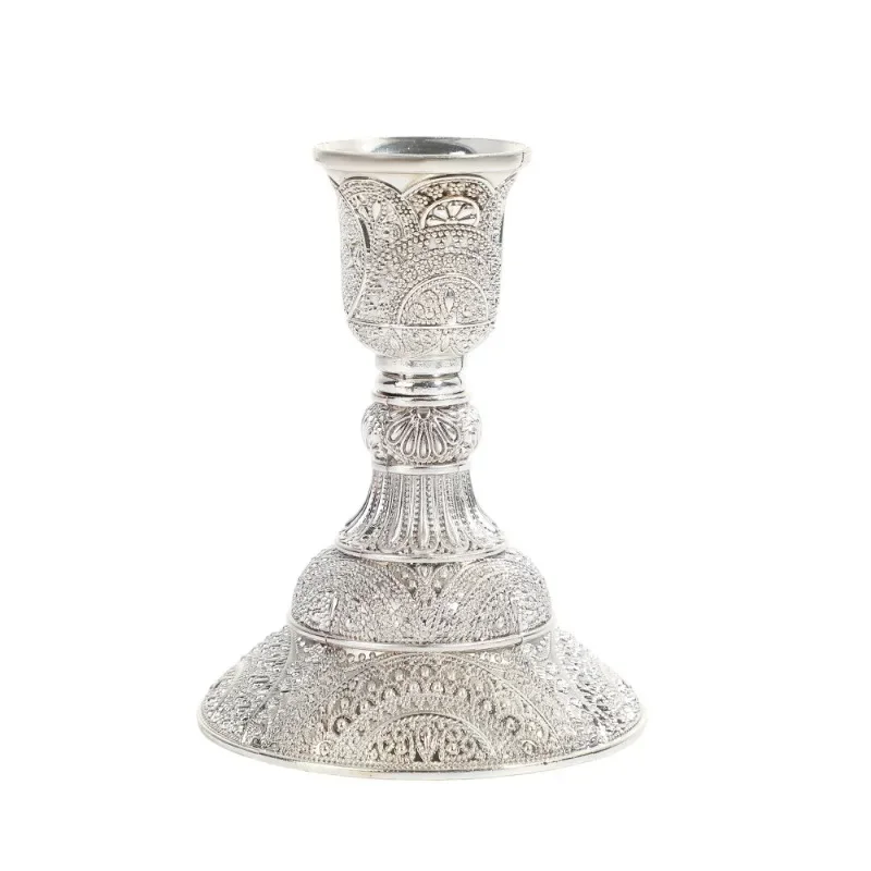European candle holder zinc alloy five-head three-head candle holder European holder dining table candle light dinner hom