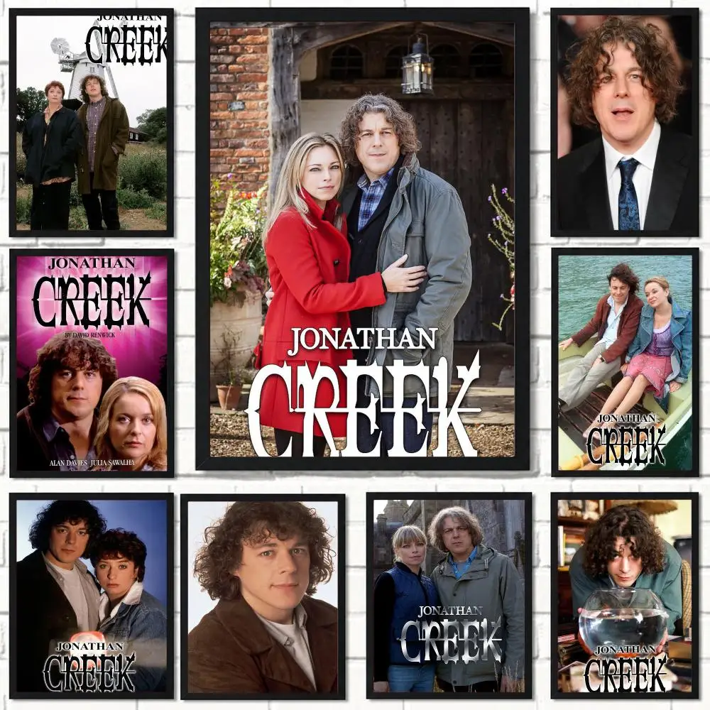 tv series J-Jonathan Creek-K Poster Self Adhesive Wall Decor for Modern Home Cafe Office and Bar