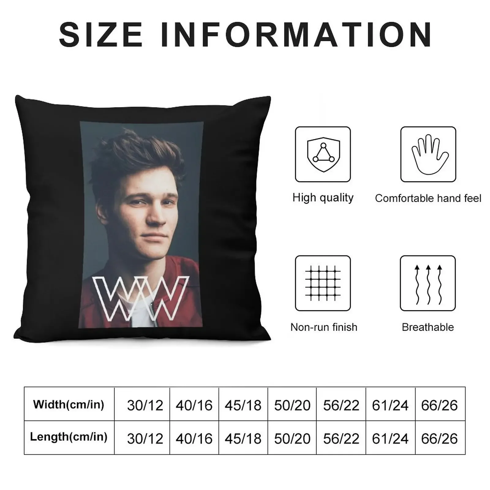 Wincent Weiss Throw Pillow Cushions Cover Couch Cushions Plaid Sofa pillow