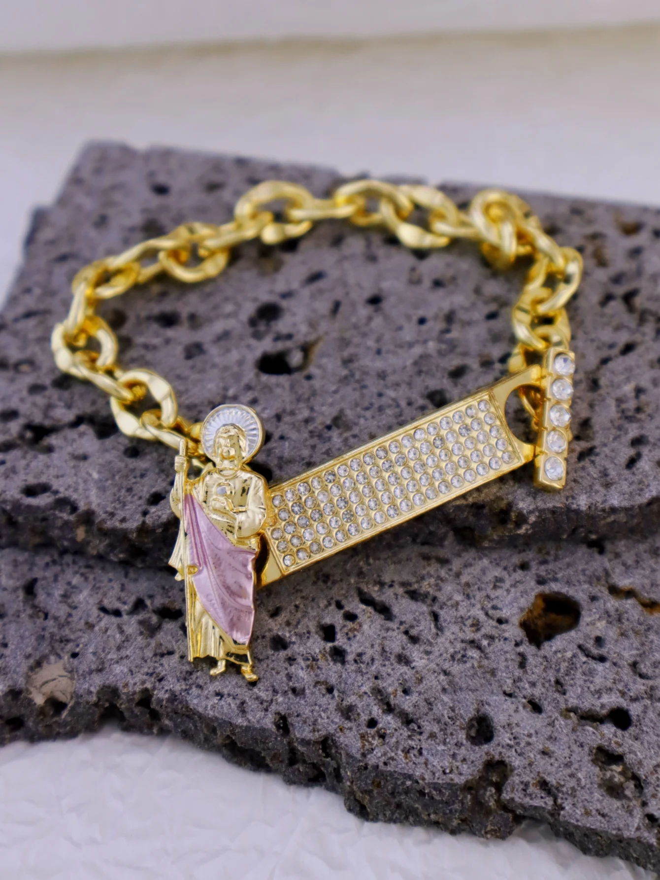 Fashion Simple St. Jude Bracelet Women\'s St. Judas Saint Jude Bracelet Religious Element Jewelry