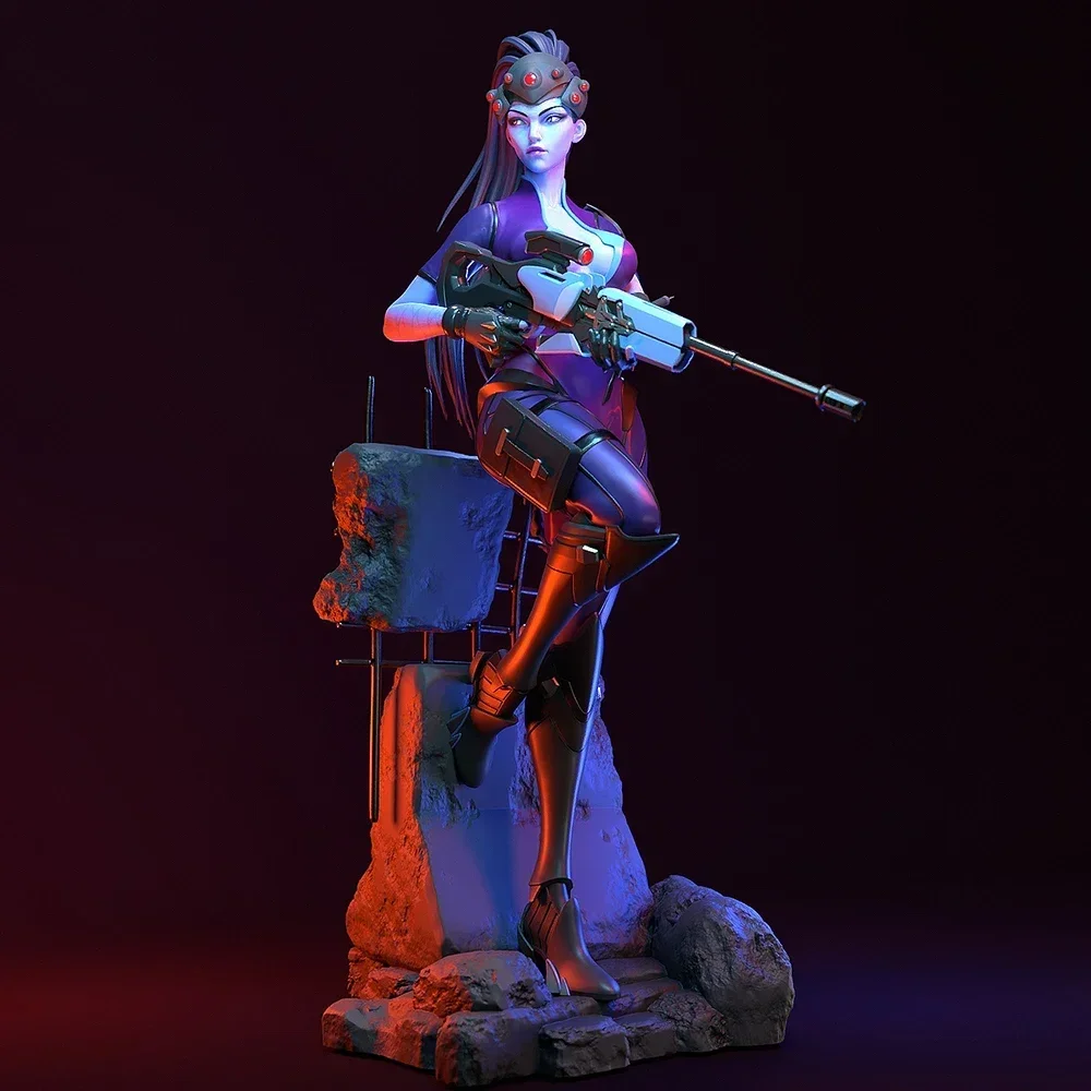

Widowmaker 1:24 Miniature Figure Resin Model Kit Unpainted Plastic Model Kit A520