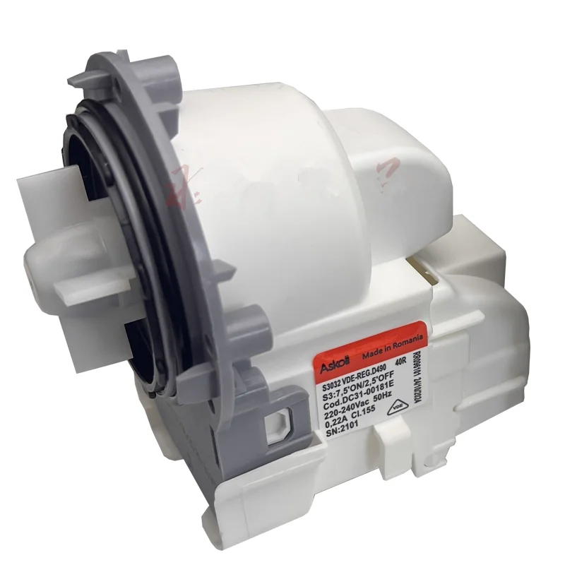 New For Samsung Washing Machine Drain Pump Motor DC31-00181E S3032 220V 50Hz  Washer Drainage Parts