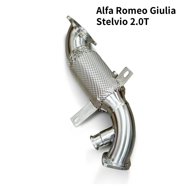 

Suitable for Alpha Romeo Giulia/Stelvio 2.0T 2017-2021 The belt/without catalytic exhaust downpipe