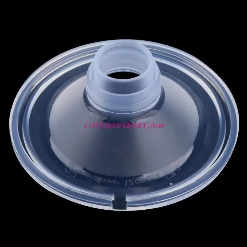 Breast Flange Cover 24/27mm Collector Cup Breast Replacement Accessories Protects Your Privacy while Pumping 4XBC