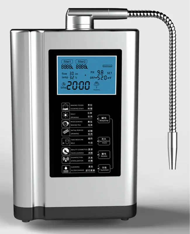 

729 Electric 5 Plate ORP Ionized Water Machine Easy Installation for Faucet Use for Household and Hotel Applications