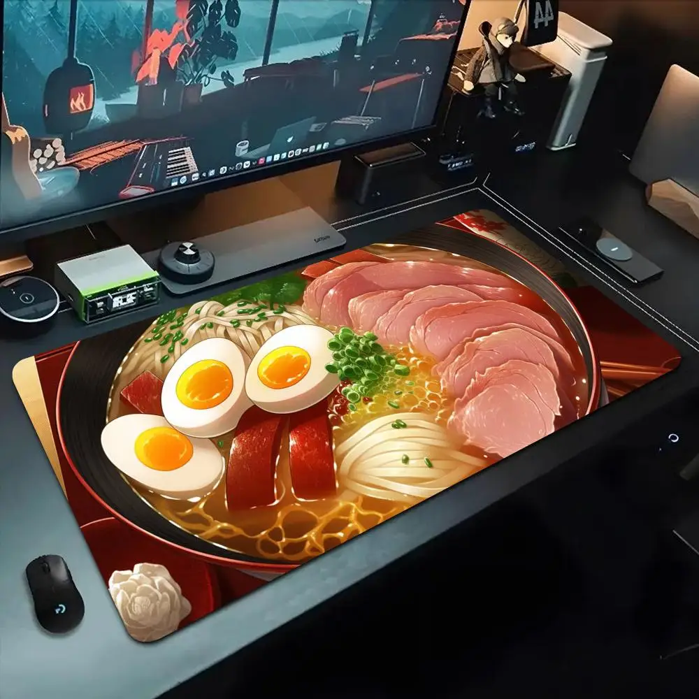 

ramen wallpaper Mouse Pad 500X1000 mm Large Gaming Mousepad Gamer XL Rubber Otaku Keyboard Pad Laptop Desk Mat