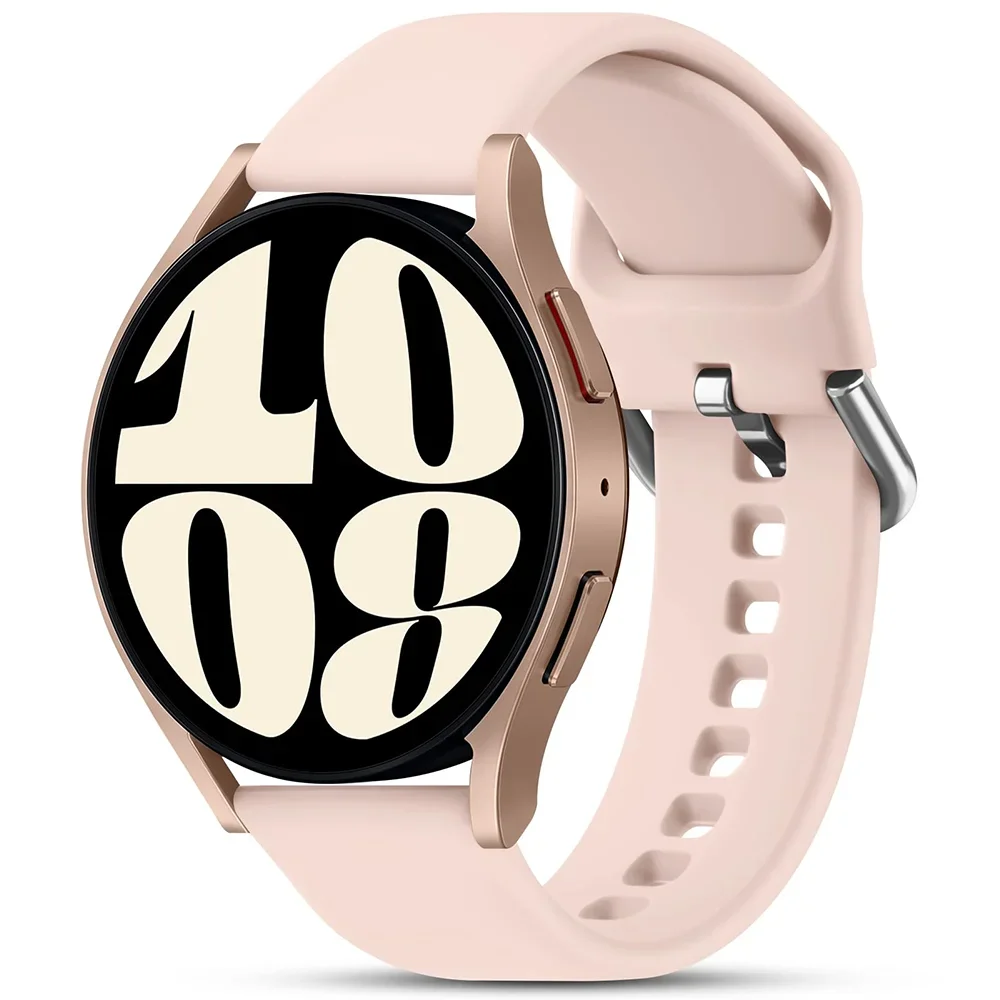 Silicone band For Samsung Galaxy Watch 6 Strap 5/4/5pro/6-4 Classic/Active 2 20mm 22mm Sport Bracelet Huawei watch gt 2 2e 3 pro