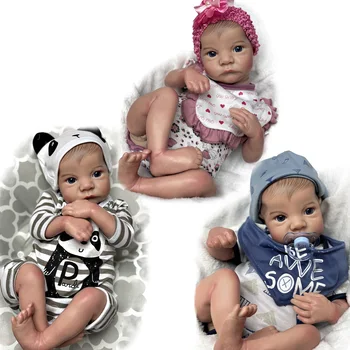 Awake Levi Reborn Doll with Dyed Hair 3 Styles Realistic Bebe Reborn Boneca Renascida Bebe do Bebe Para Crianças Menina