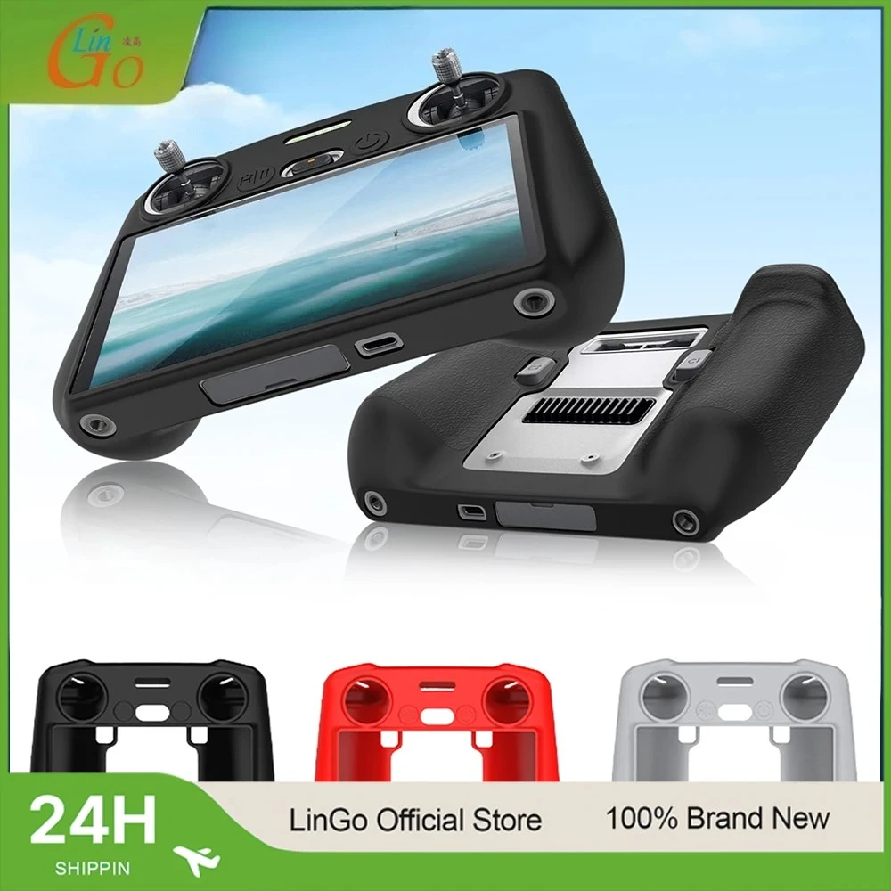 

LinGo Cover For DJI RC/RC 2 Remote Control Screen Protector Anti-scratch Case For Mavic 4 Pro/3 Pro/Flip/Neo/Air 3/Mini 3 Pro