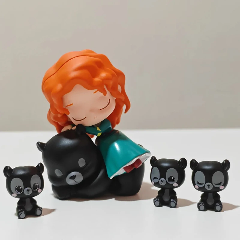 ديزني الأميرة سنو وايت سندريلا ارييل حسناء ياسمين مولان رابونزيل ميريدا ألعاب شخصيات الحركة أنيمي الشكل لعب الاطفال الهدايا #1