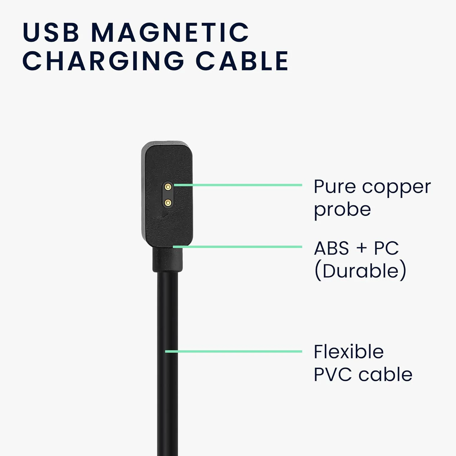 USB Magnetic Charger Cable For Redmi Watch 4 3 Band 2 Charging Cradle Adapter Data Dock For Xiaomi Mi Band 8 Chargers Line