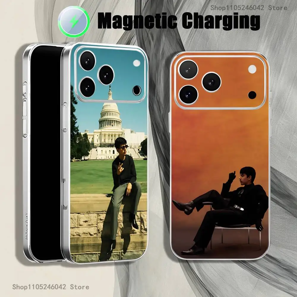 

I-Ivan Cornejo Rapper Shockproof Transparent White Phone Case For iPhone 17,16,15,14,13,12,11,Pro,Max Magnetic Wireless Charging