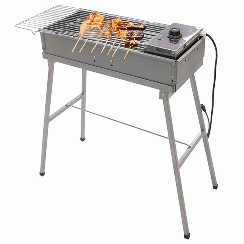 

M Portable Charcoal Barbecue Grill Folding BBQ Machine Camping Stainless Steel Barbecue Equipment