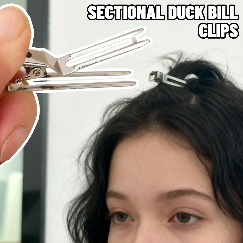 

10-100pcs Hairpins Duckbill Claw Clip for Women Girls Non Slip No Bend Salon Fixed High Skull Artifact Hairpins Salon Hair Style