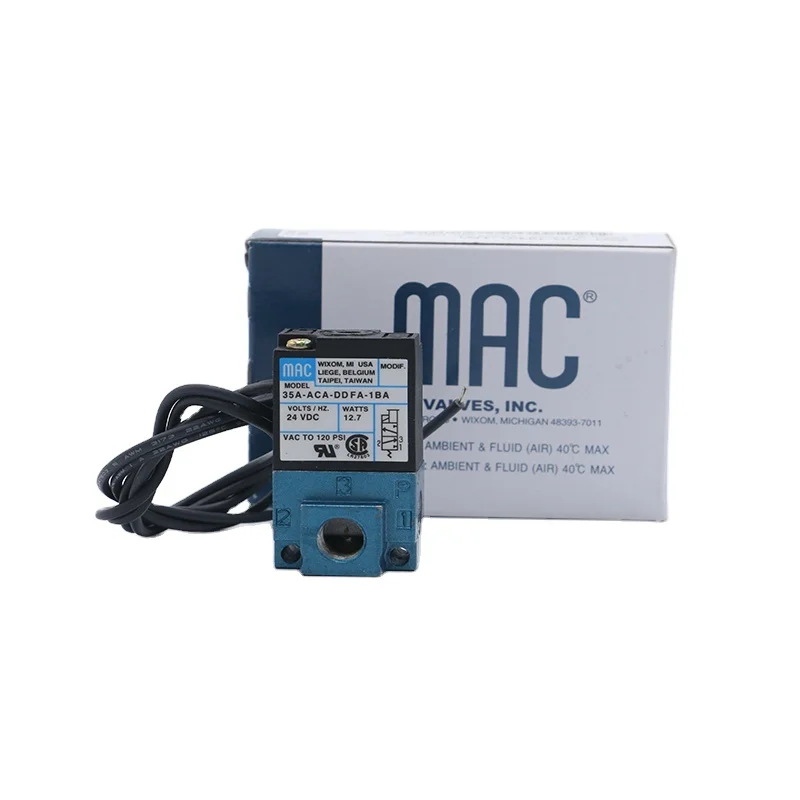 

MAC Solenoid Valve 35A-AAA-DDAJ-1KA DAKJ/DACA/35A-B00-DDAA-1KJ/1JB