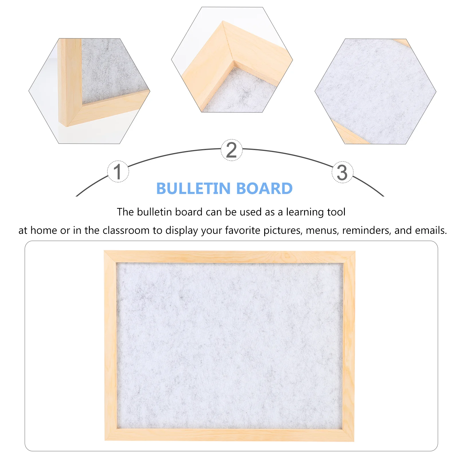 1 قطعة Diy بها بنفسك ورأى عرض الصور للفصول الدراسية المنزل استخدام مذكرة لوحة إشعار مسدس لوحة الإعلانات لينة الفلين جدار قابلة للتركيب #3