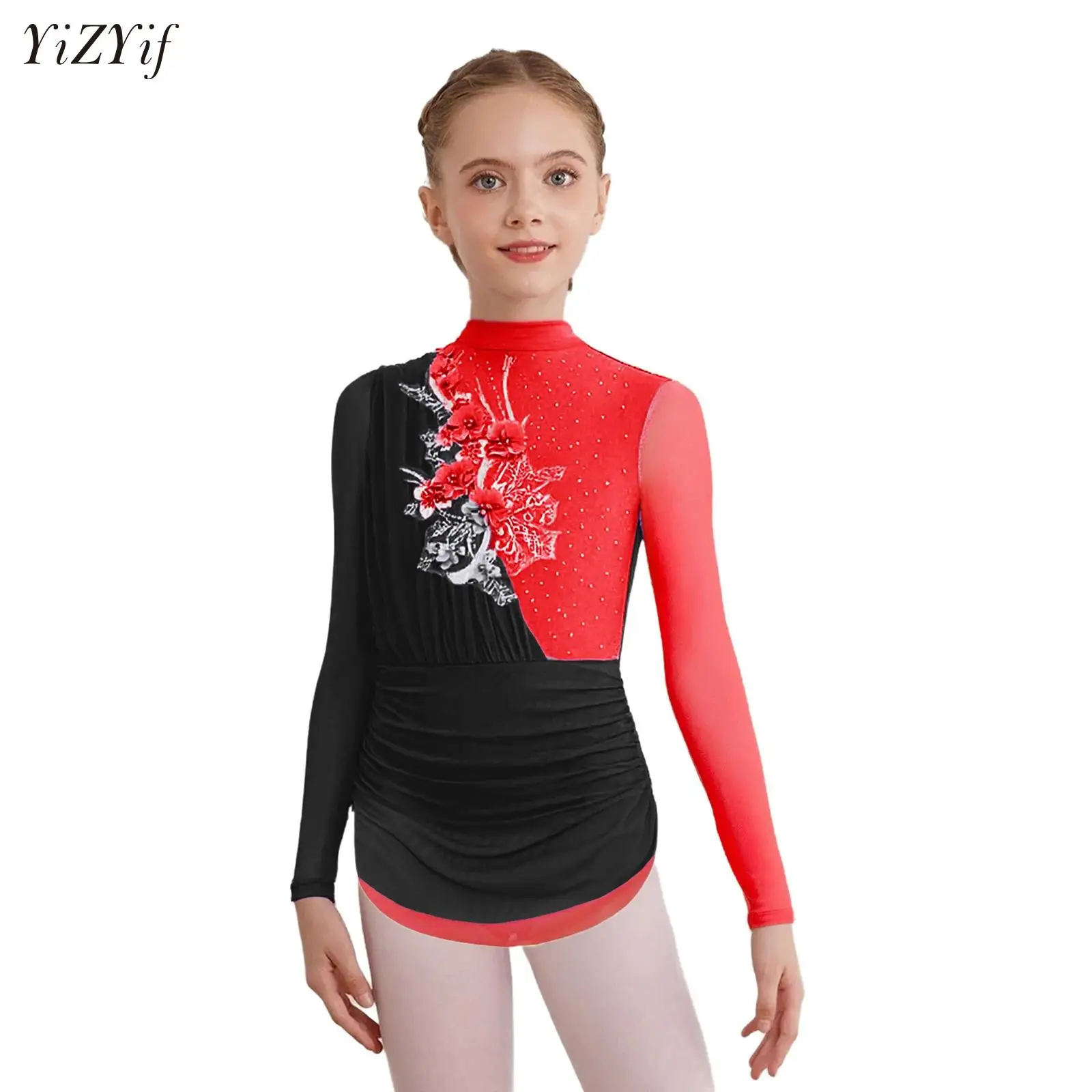 criancas-meninas-ballet-tutu-vestido-ginastica-collant-danca-wear-manga-longa-floral-patinacao-artistica-traje-bailarina-vestidos-de-festa