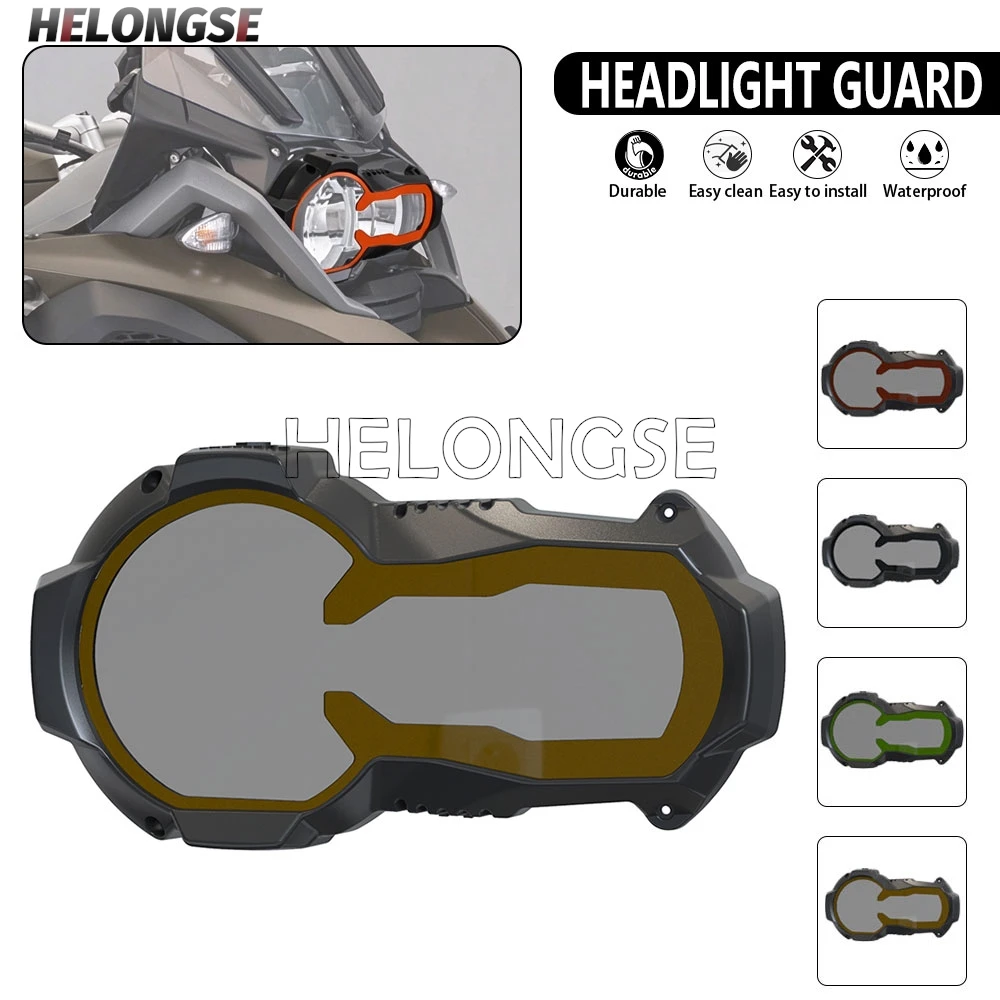 Motorcycle Headlight Protector Head Lights Guard Cover For BMW R1250GS Adventure R1200GS LC ADV Edition R 1250 GS 2013-2023 2022