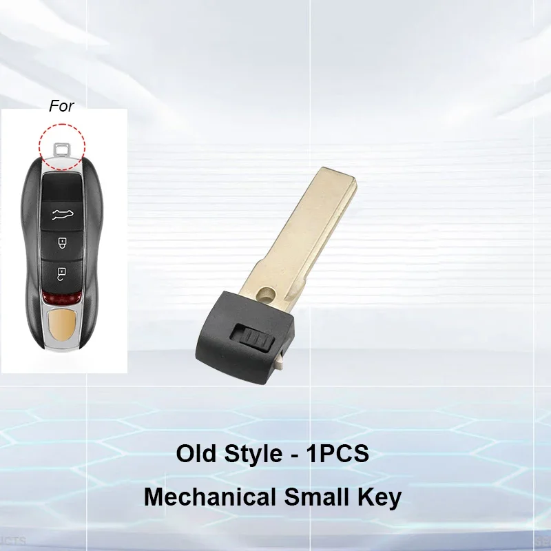 Car Key Case Button Pad Modified Shell Middle Frame For Porsche Cayenne Panamera Macan 911 718 Cayman Boxster Key Accessories