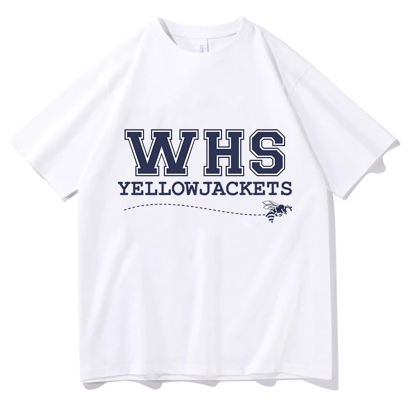 WHS Yellowjackets TShirt Kpop Unisex Shirt Summer Merch Shirt Kpop Pure Cotton Shirt Kpop Harajuku Print Top Tees Tshirt Clothes