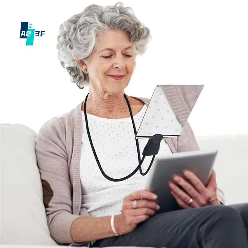

A23F-Hands Free Magnifying Glass For Reading, 5X Reading Page Magnifier For Books Sewing Repair For Low Vision Elderly