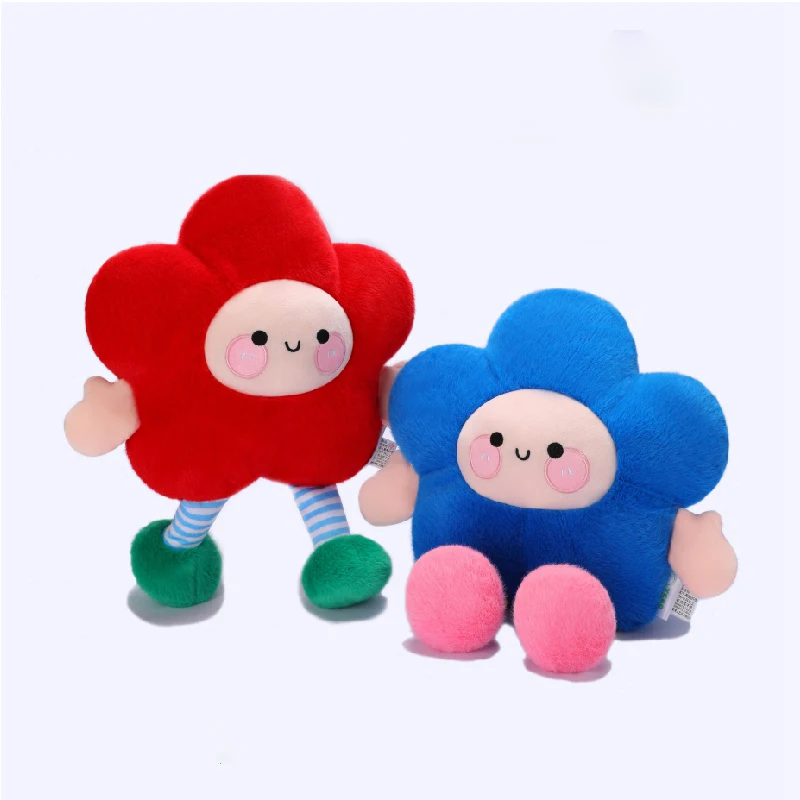 Hot 35 cm simpatico cartone animato simulazione sole elfo cuscino fiore giocattoli di peluche divano camera decro regalo di Natale regalo di compleanno per bambini