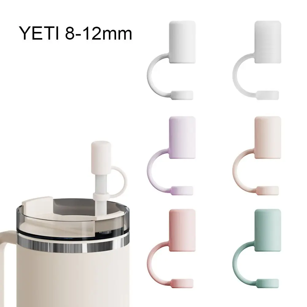 Cubiertas de Silicona para Puntas de Pajitas, a Prueba de Salpicaduras, Reutilizables, para Vasos Yeti/Stanley de 40oz/30oz, Accesorios para Pajitas