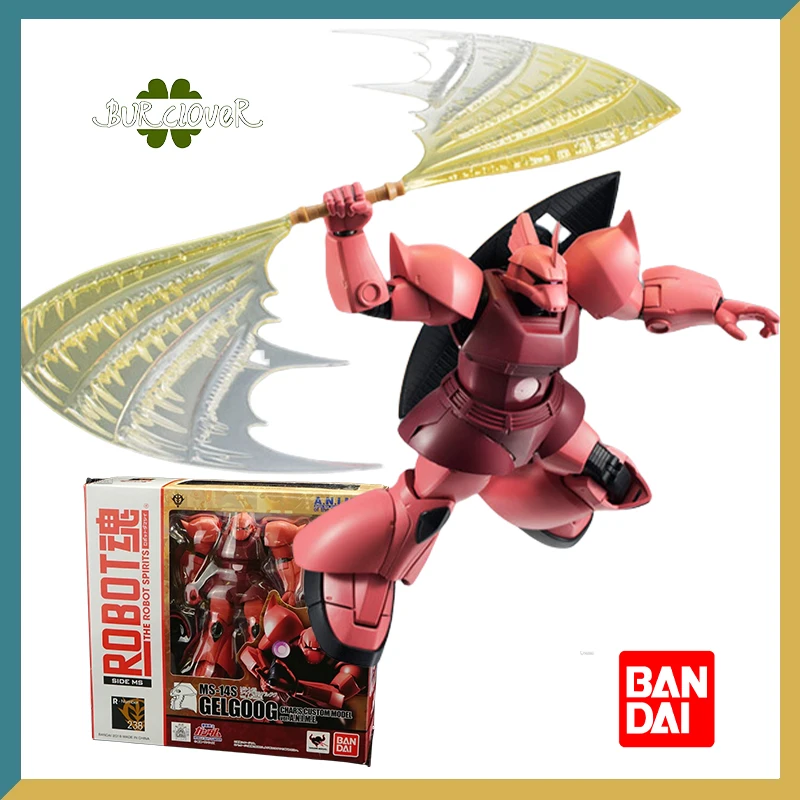 

BANDAI Original GUNDAM ROBOT Series GELGOOG The Robot Spirits Anime Action Figure Model Toys Collectible Model Gifts In Stock