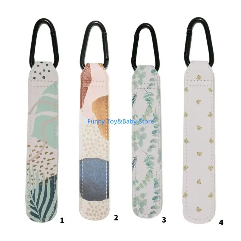 자전거용 튼튼한 PU 가죽과 합금을 사용한 다용도 아기 유모차 후크 C90B